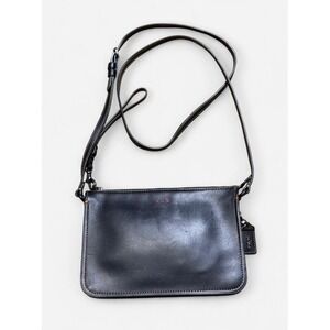Coach 1941 Soho Crossbody Clutch - Black‎ Leather